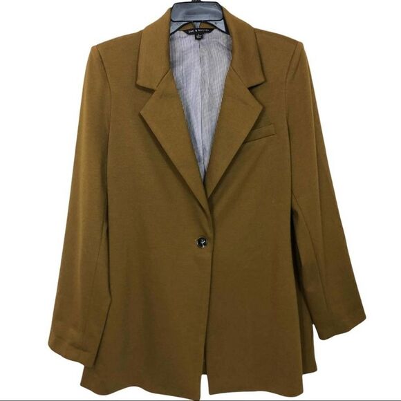 Zac & Rachel One Button Long Blazer - Picture 1 of 11
